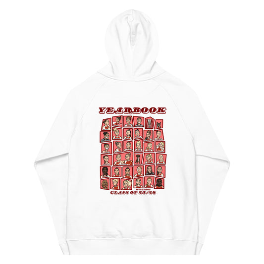 YEARBOOK CLASS OF 23/24 (Eco - White) ) HOODIE