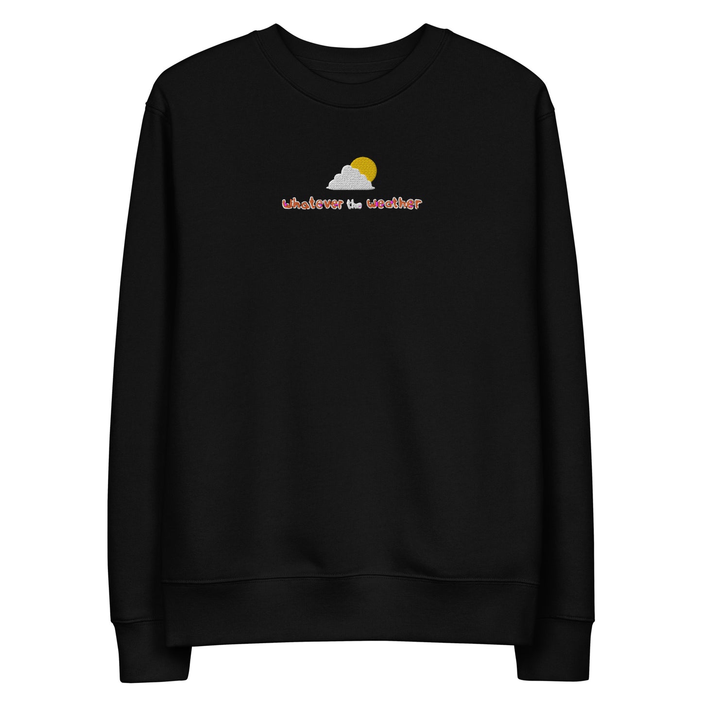 WHATEVER THE WEATHER (Embroidered) JUMPER